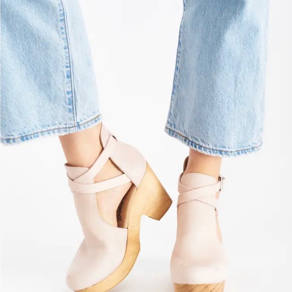 Orange FREE PEOPLE cedar clog - Picture 2 of 5